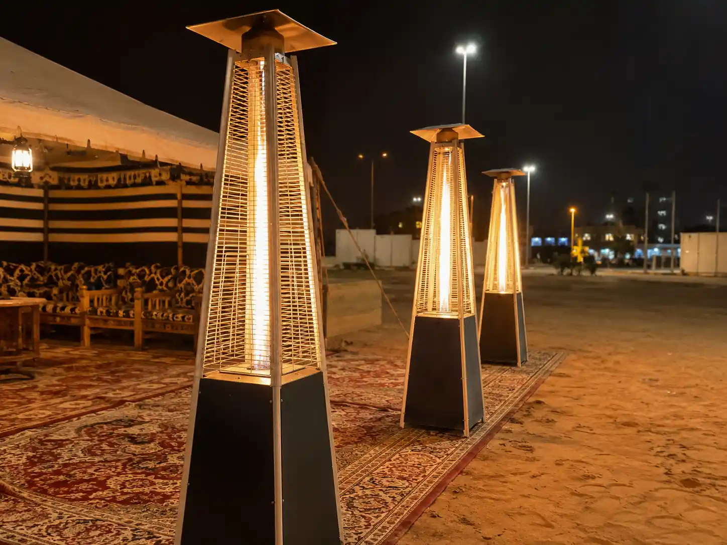 تأجير دفايات غاز